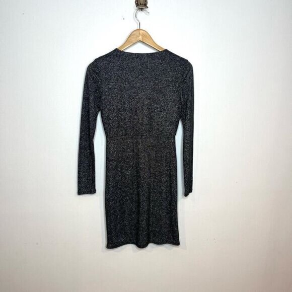 Noisy May Women's Silver Glitter Wrap Style Party Dress Small Black Size Small - Picture 6 of 12